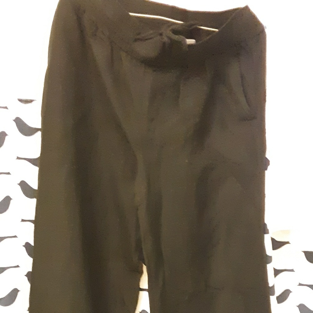 Wmns DKNY wide leg dress pants